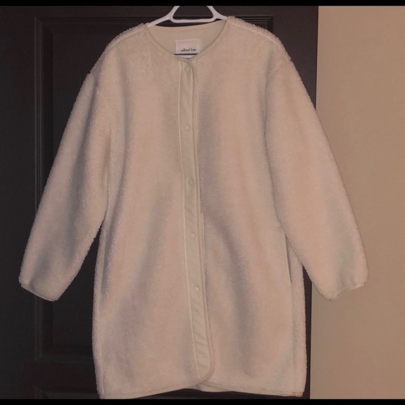 Aritzia Sherpa long liner jacket - Picture 3 of 3